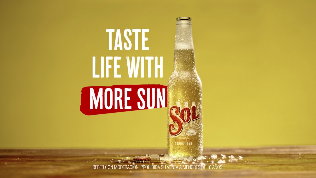 Sol Beer - Taste The Life With More Sun