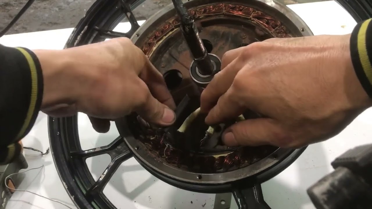 Cách đấu dây cho mâm xe điện phát ra 220v////MINH66+1