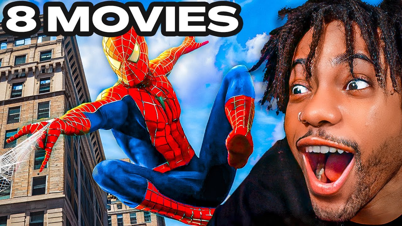 Watching EVERY Spider-Man Movie In One Sitting