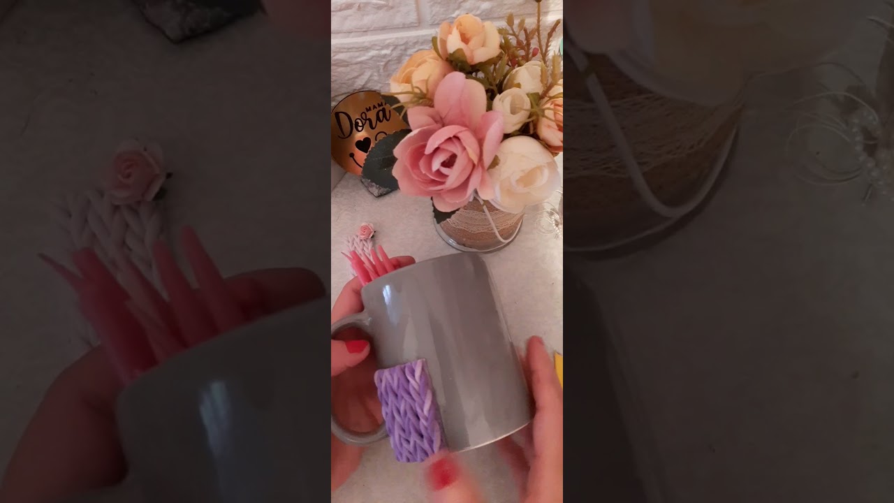 Como hacer tejido en porcelana fria 🧵🧶