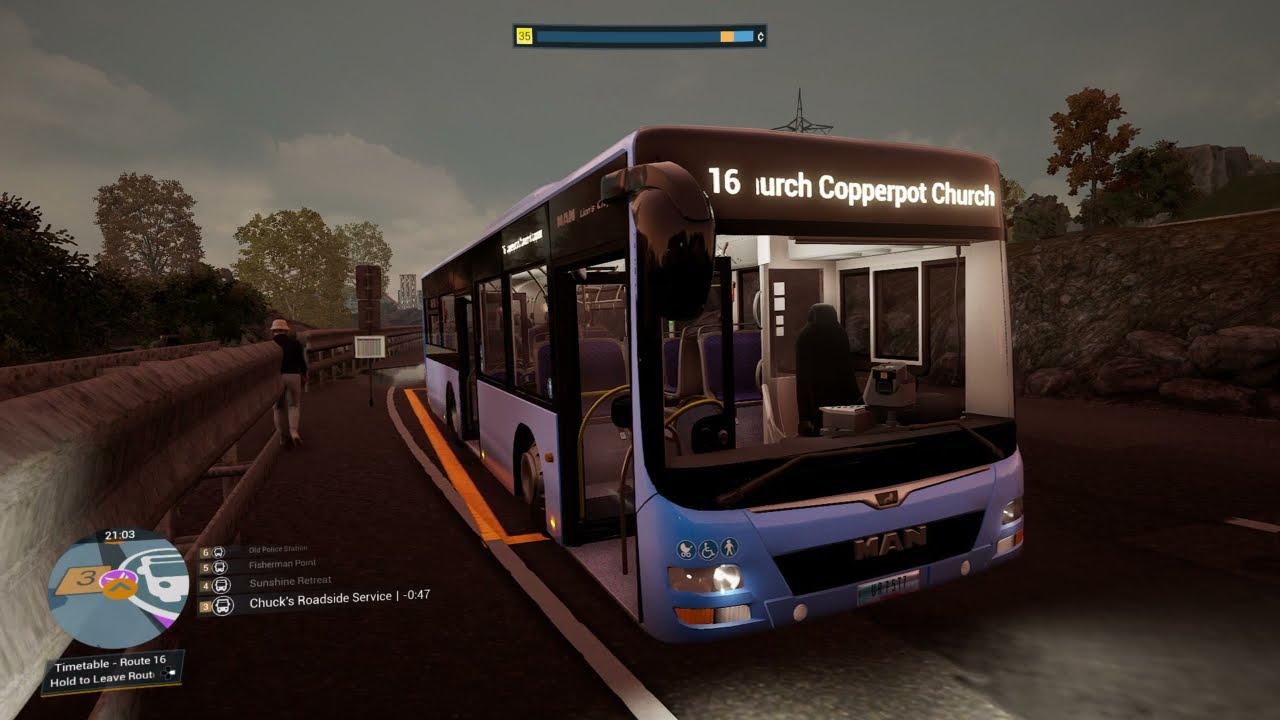 Bus simulator 21 |SHORT CUT Mission| Gameplay PS4
