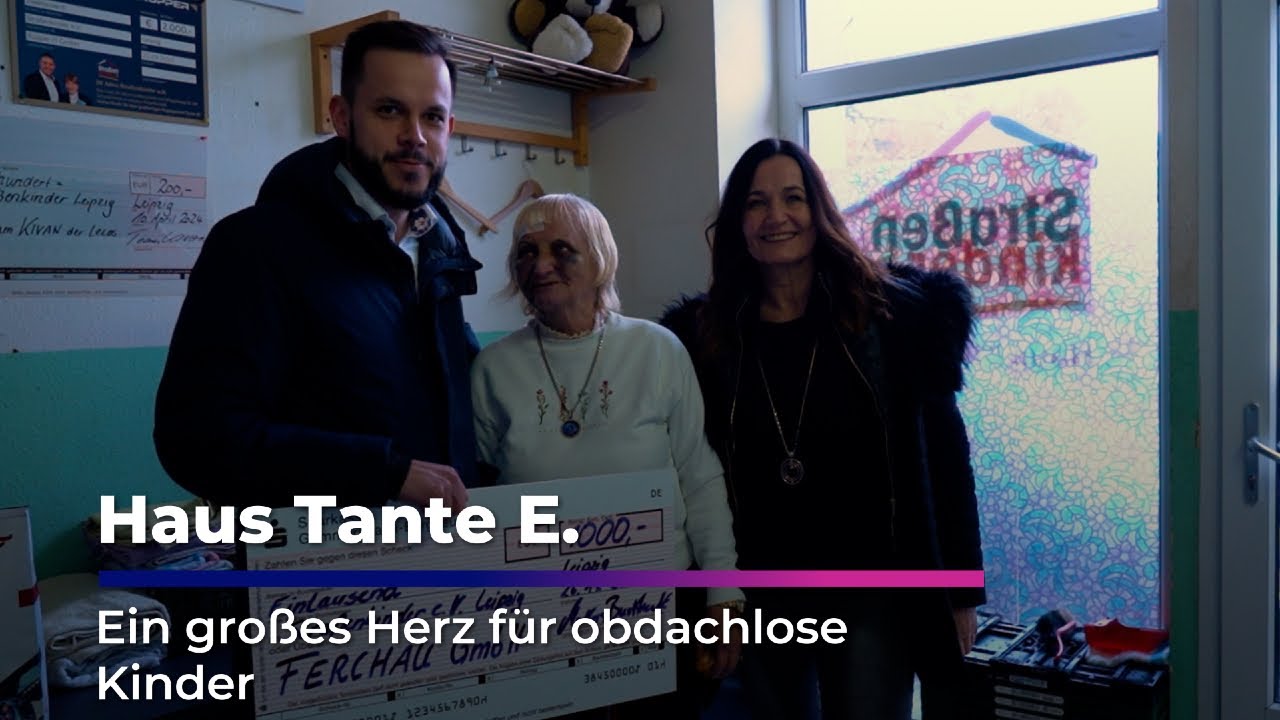 Haus Tante E: Täglich kostenlose Mahlzeiten für obdachlose Kinder in Leipzig