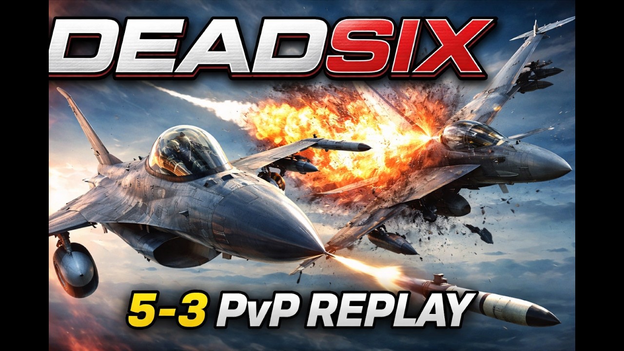 DeadSix PvP Livestream Replay — Tactical Fight Ends 5–3 | DCS | TR 25.2