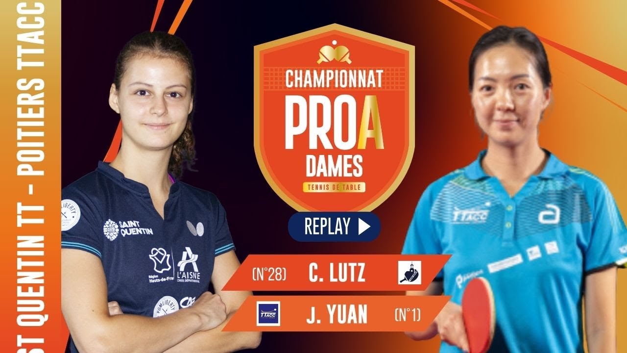 Camille Lutz - Jianan Yuan | St Quentin TT - Poitiers TTACC
