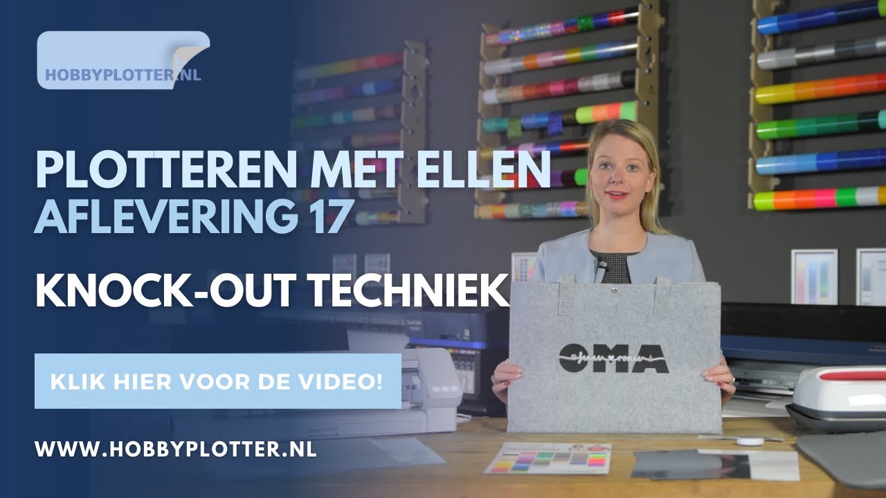 Plotteren met Ellen - Knock-Out techniek