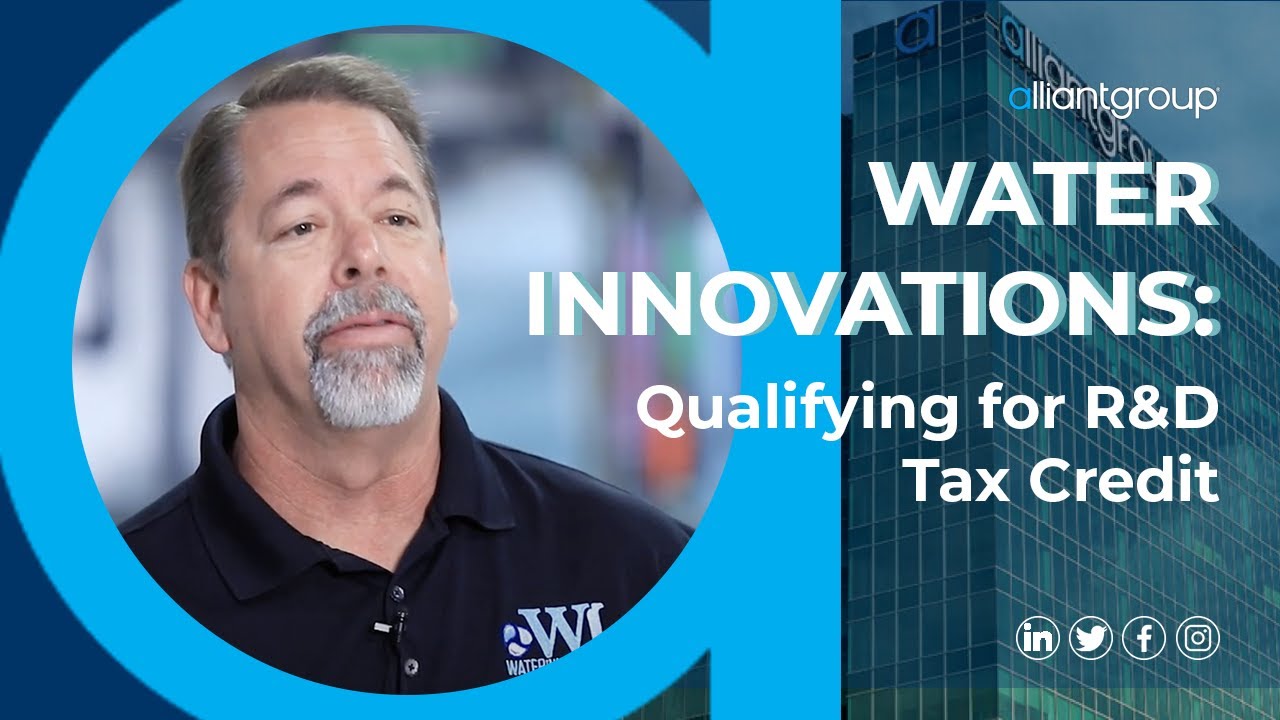Water Innovations: Qualifying for R&D Tax Credit