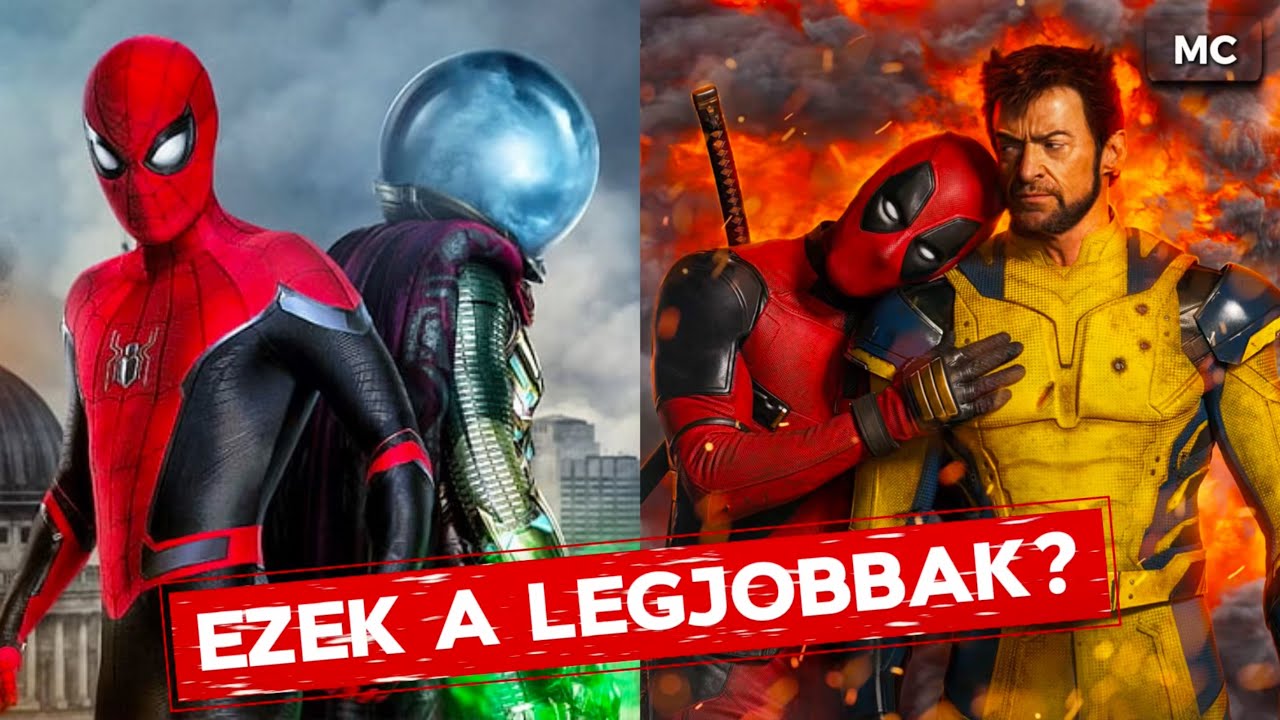 A LEGJOBB MARVEL filmek/sorozatok a VÉGJÁTÉK óta