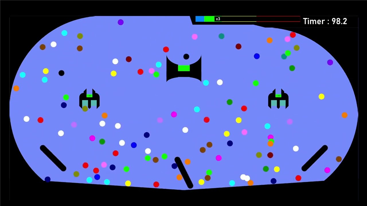 Beat The Timer 3 - Algodoo marble race