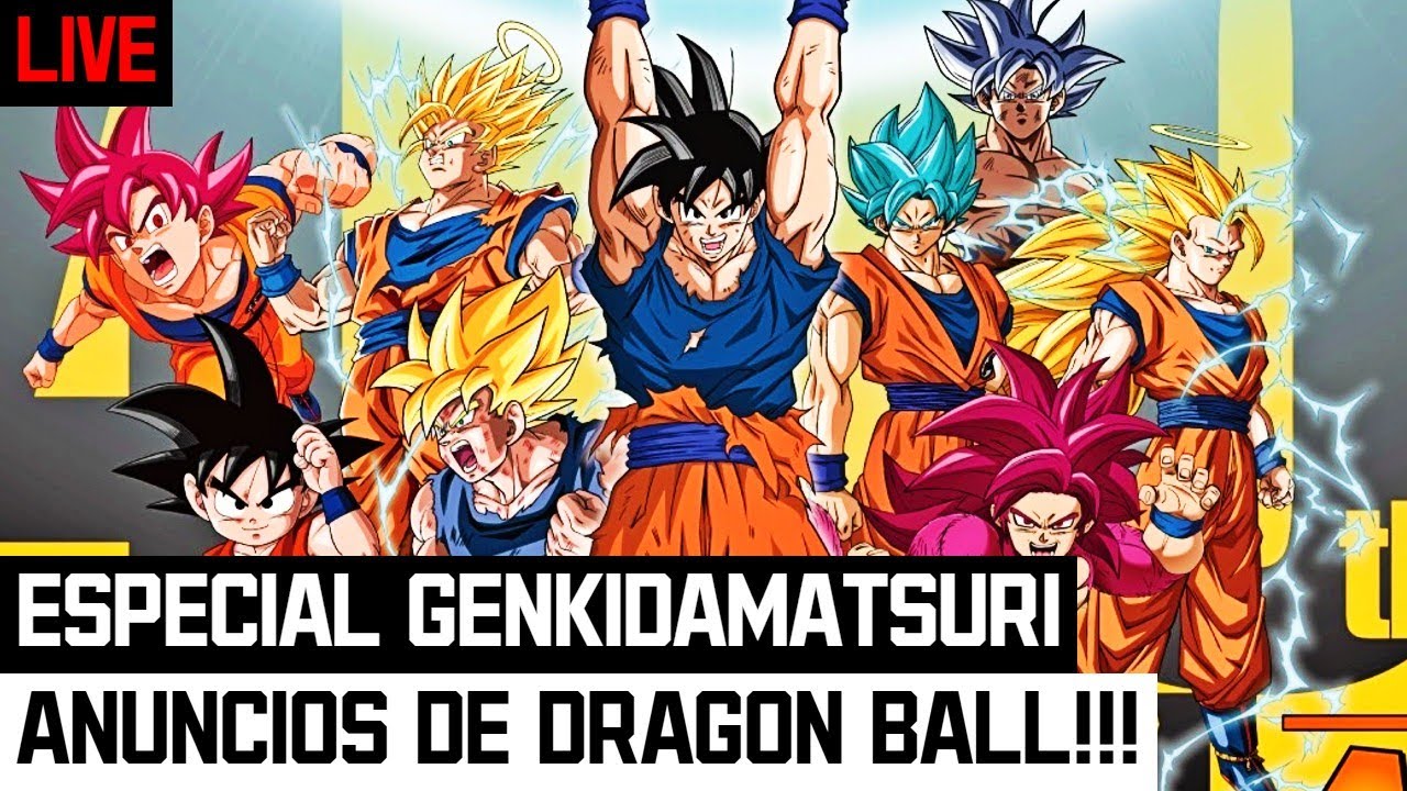 SAGA MORO? XENOVERSE 3? | Reagindo aos anúncios do Genkidamatsuri AO VIVO - Especial