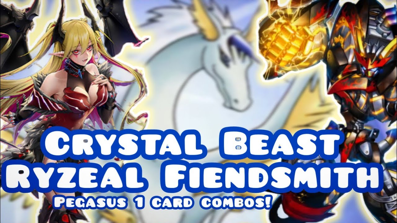 Crystal Beast Ryzeal Fiendsmith - 1 Card Combos!