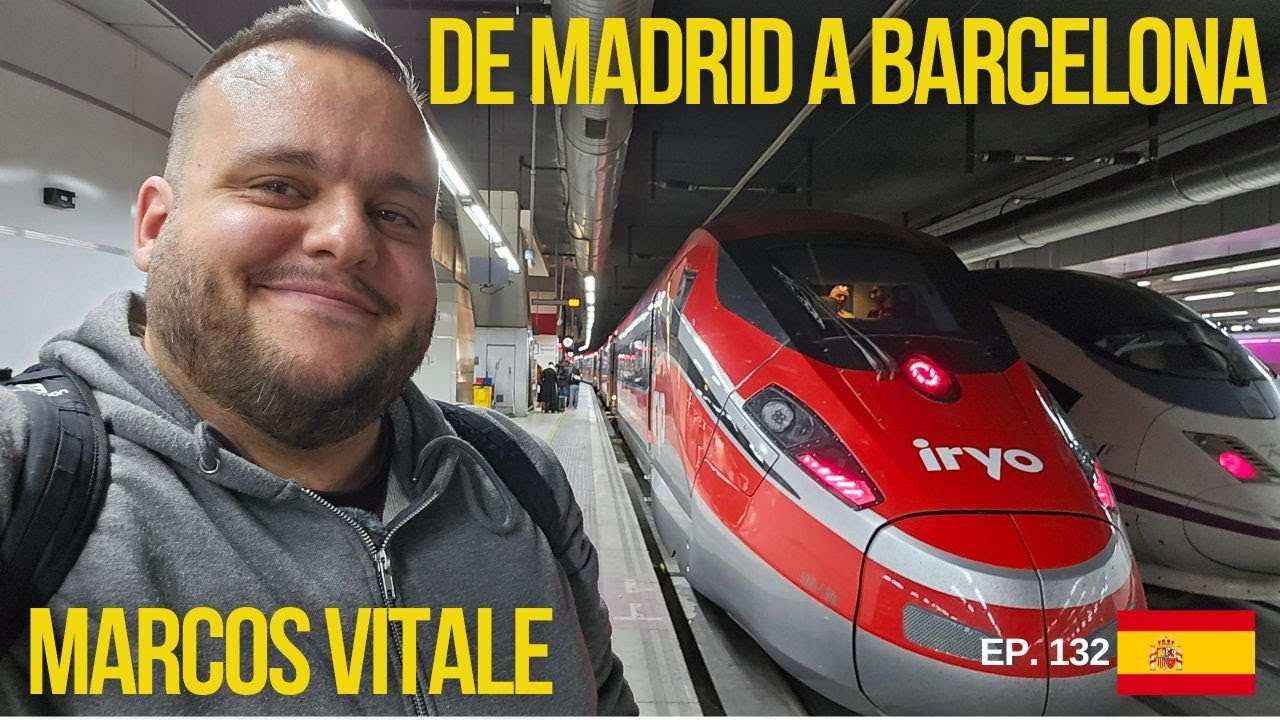 Cómo ir de MADRID a BARCELONA en TREN? 🚄🛤️🇪🇸