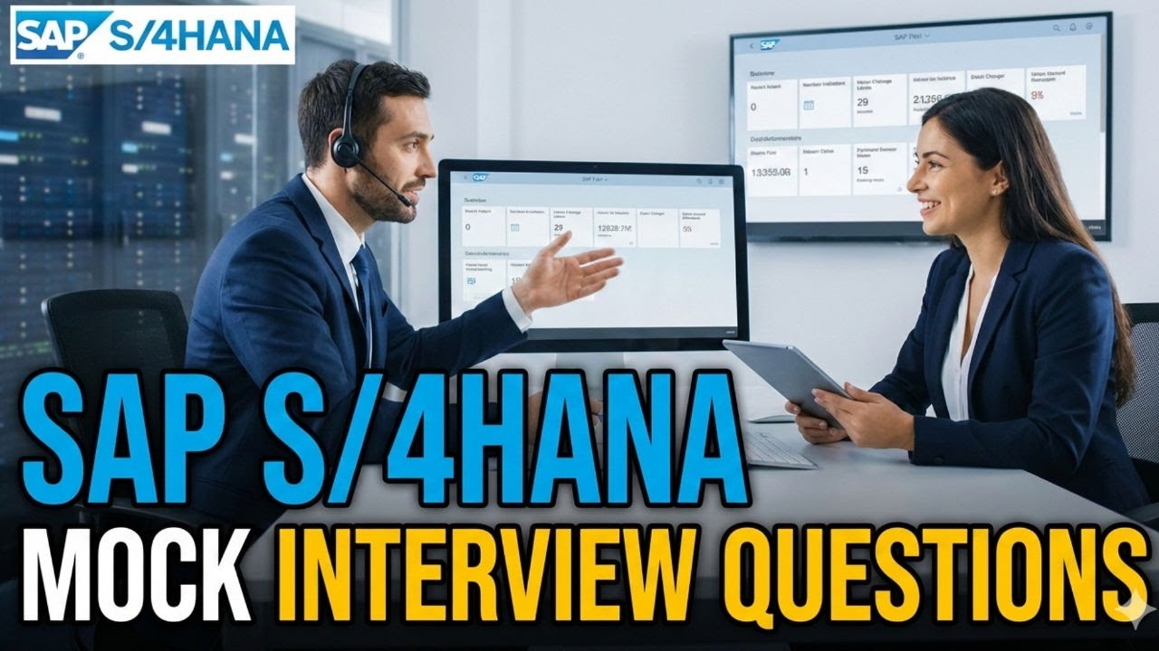 The Most GENERAL SAP S/4HANA FICO Interview Questions