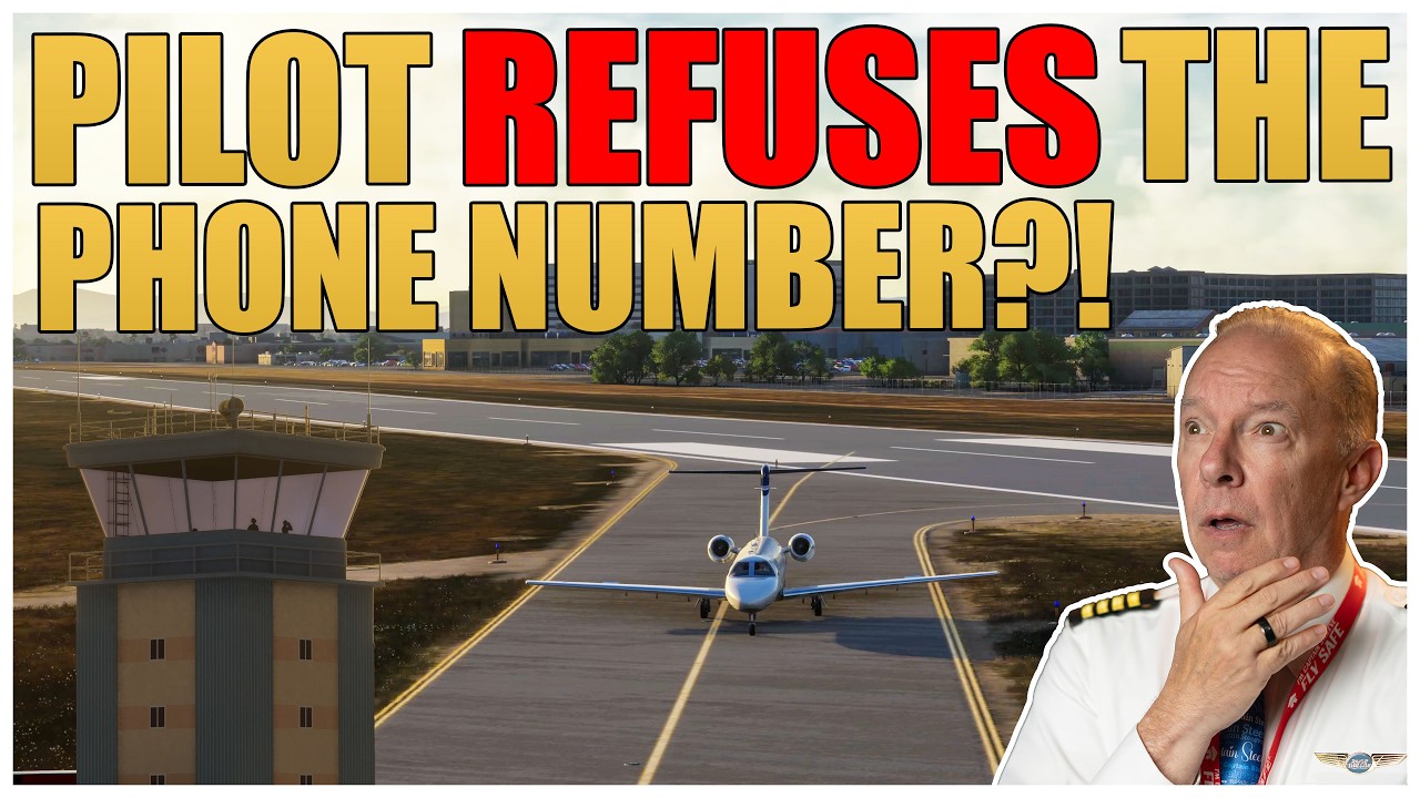 Пилот Citation V N30CV имитирует ЧП?! | Captain Steeeve