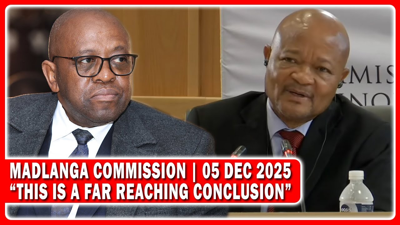Minister Mchunu Evidence To Madlanga Commission &ldquo;PKTT Disbandment Is A Far Reaching Conclusion&rdquo;