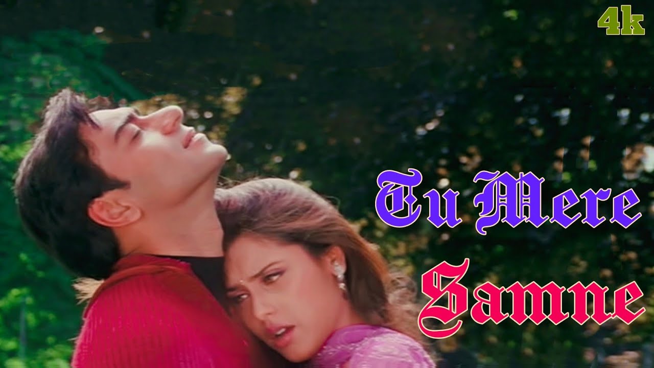 Tu Mere Samne Me Tere Samne 4k Video Song | Chori Chori | Ajay Devgn & Rani Mukerji, Sonali Bendre