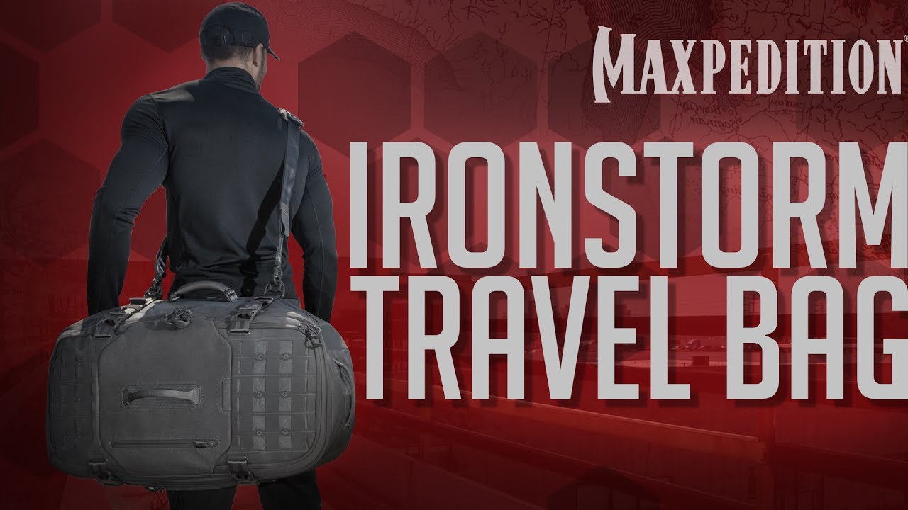 MAXPEDITION Advanced Gear Research IRONSTORM Adventure Travel Bag