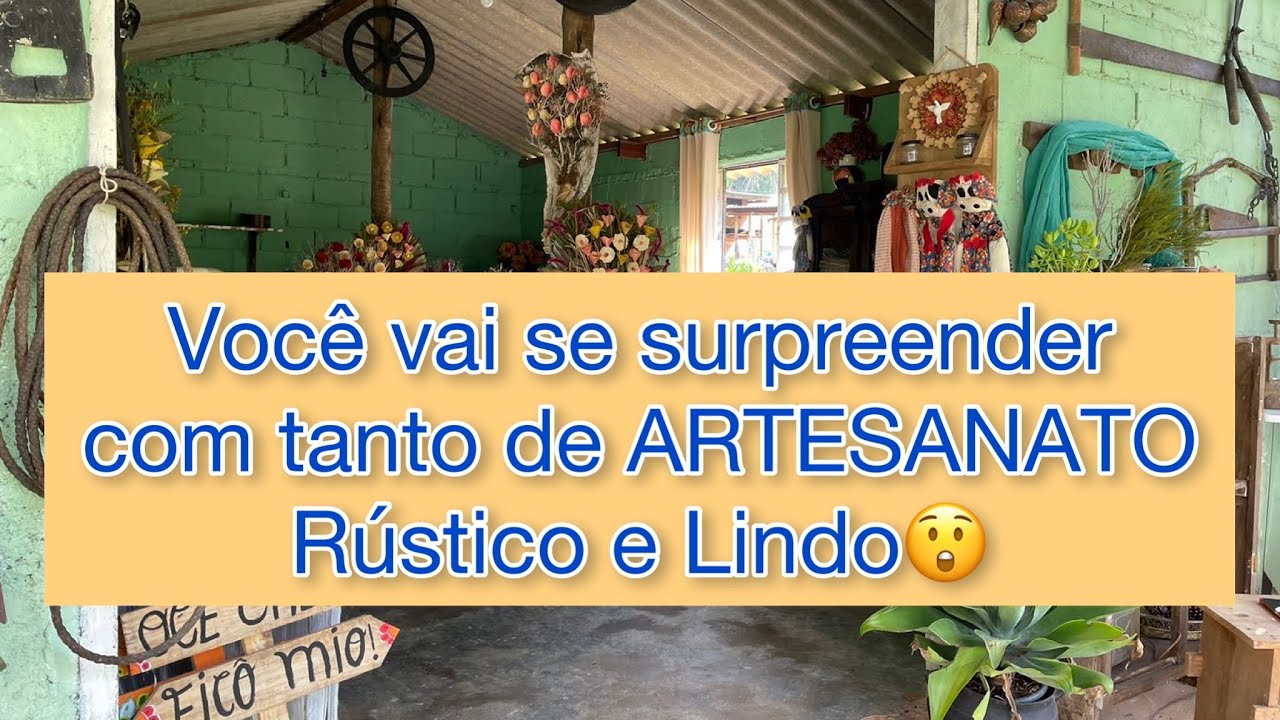 UM ARTESANATO MAIS LINDO QUE O OUTRO