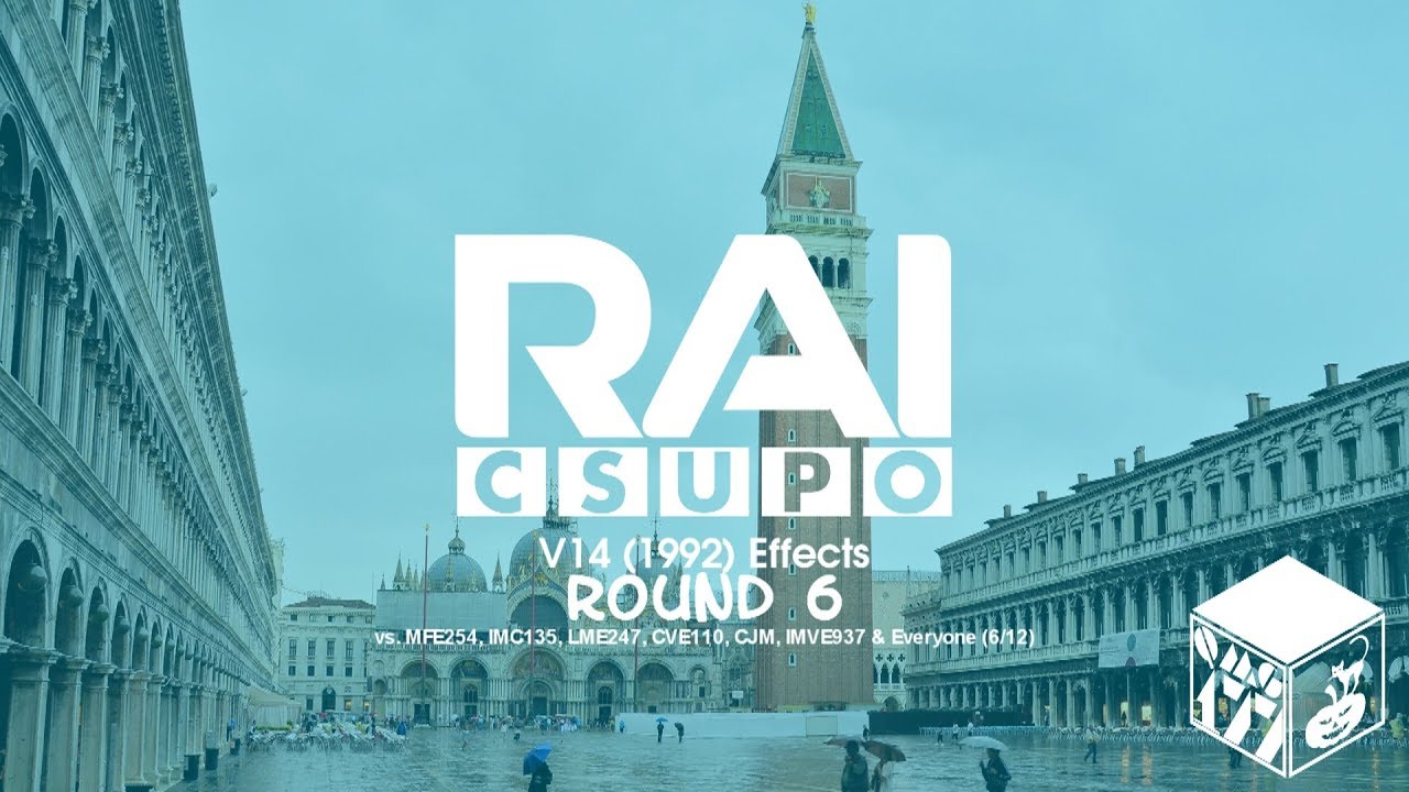 RAI Csupo V14 (1992) Effects R6 vs. MFE254, IMC135, LME247, CVE110, CJM, IMVE937 & Everyone (6/12)