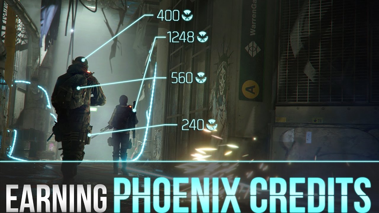 The Division™ - How To Earn Phoenix Credits Easily (Top 10 Best Strategies)