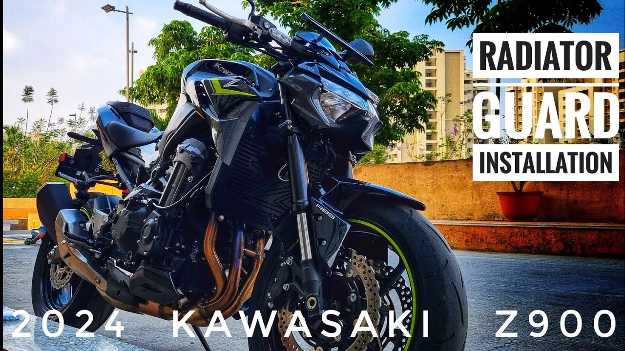 2024 Kawasaki Z900 - Radiator Guard Installation