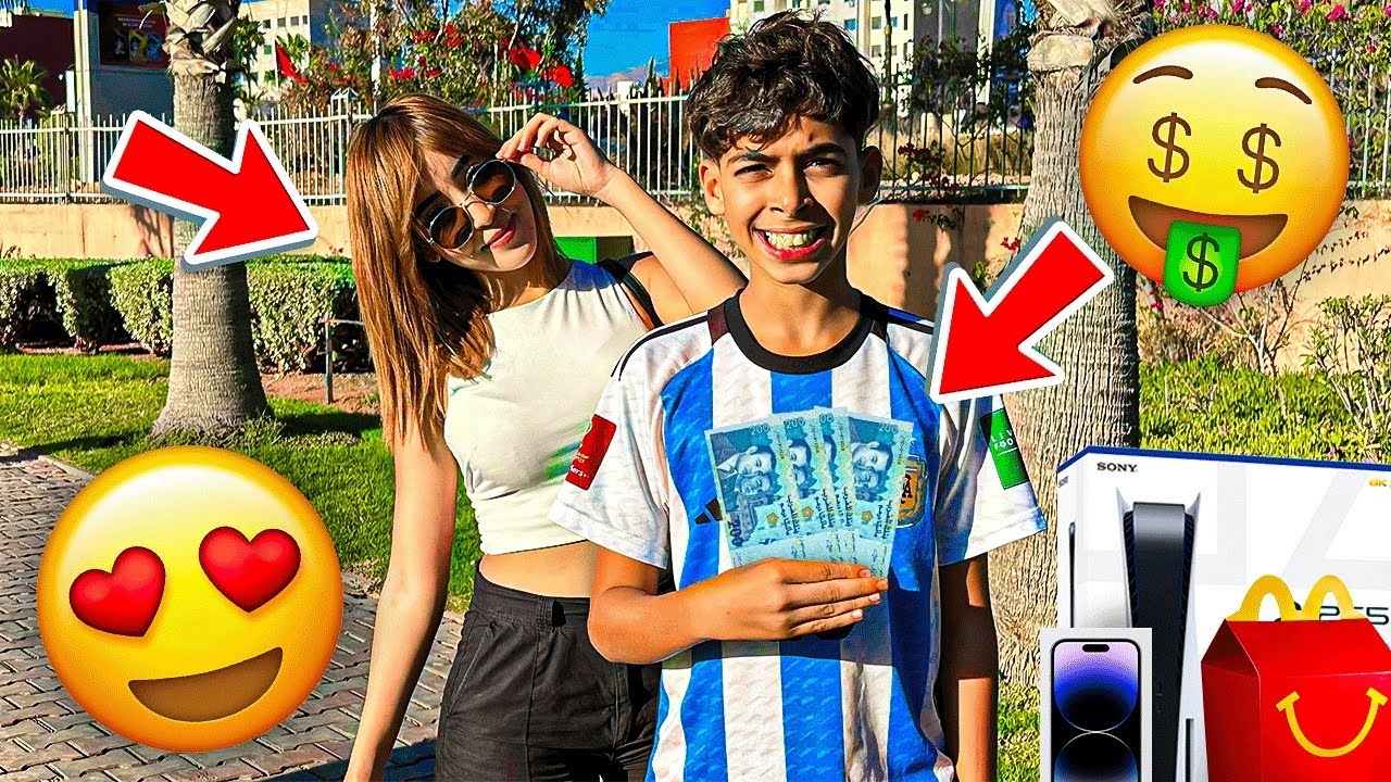 صديقتي حققت حلم أخي 🔥😍 و عطاتوا 1.000 درهم 💸😱
