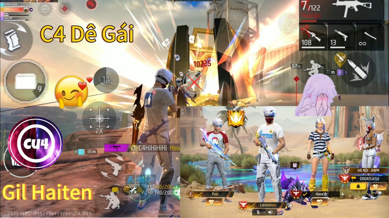 FreeFire 8 Tháng 3 | C4 Gil Polo Dê Gái Và Cái Kết Quá Bái Thiến!