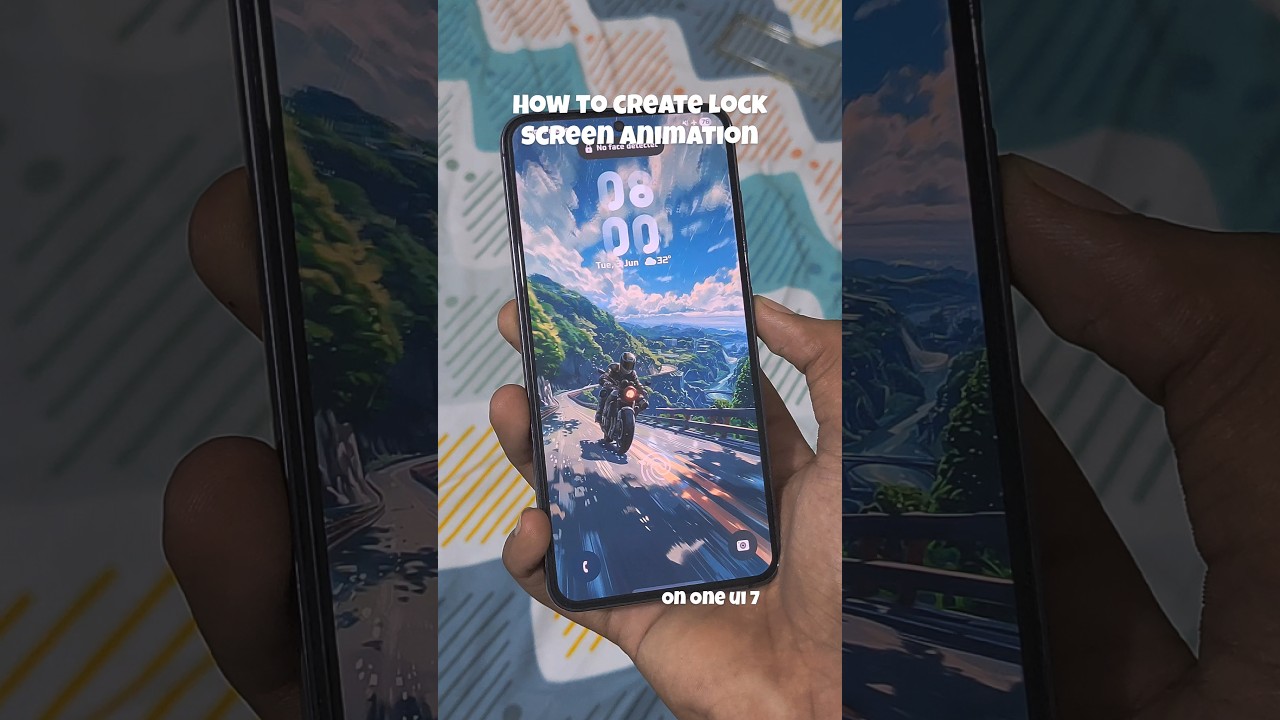 HOW TO CREATE LOCK SCREEN ANIMATIONS❤️ - GOOD LOCK ONEUI 7