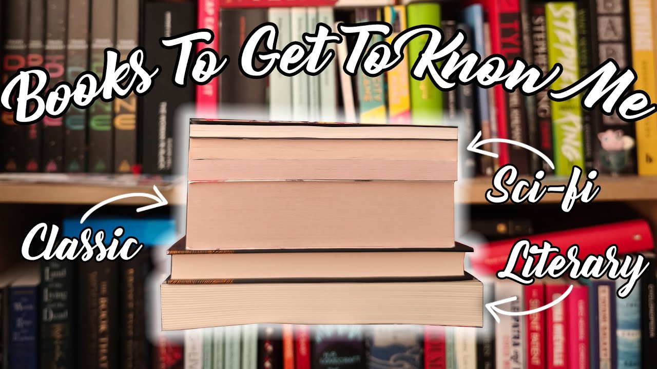 6 Books To Get To Know Me - Welcome to my Channel!