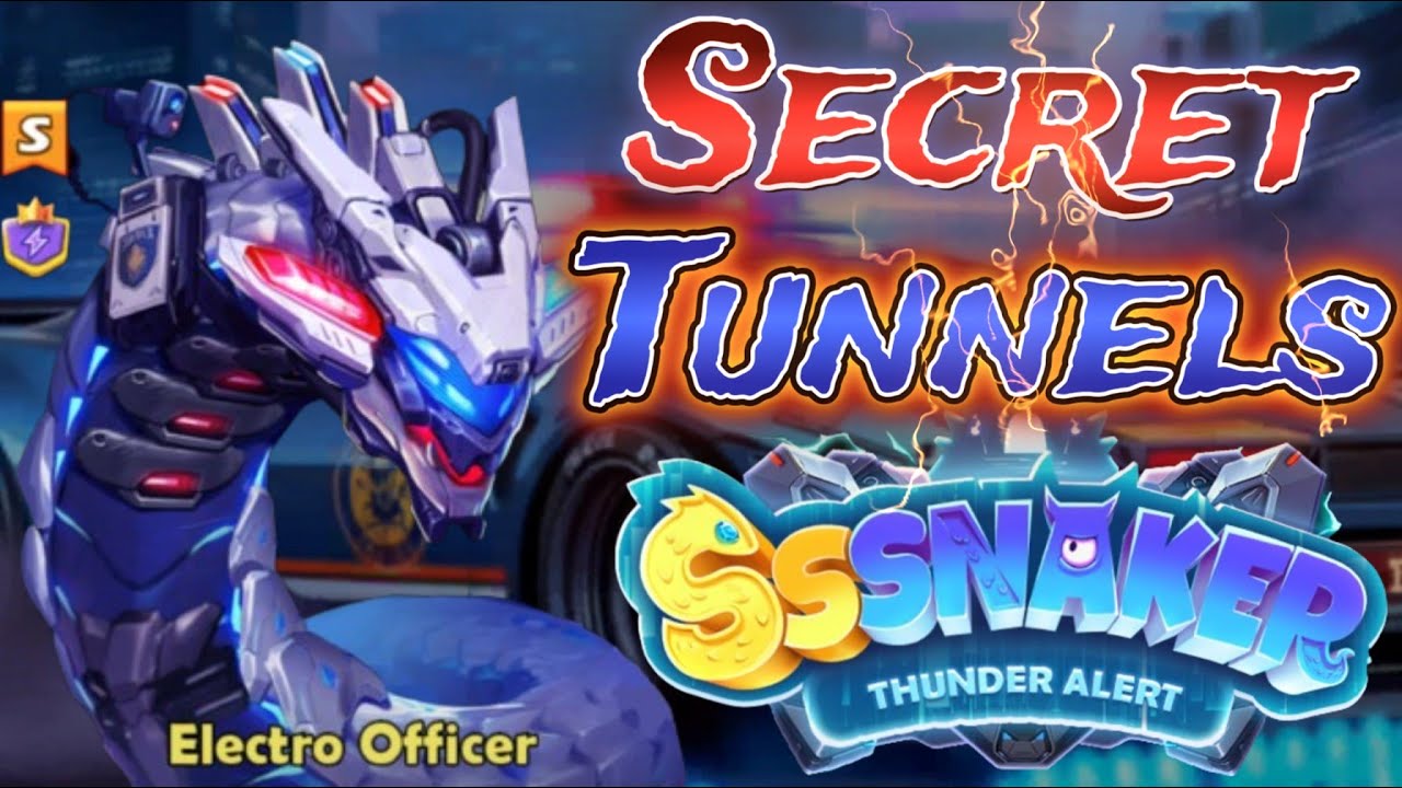 SSSnaker Thunder Alert Lightning Arena 1-200 Waves Secret Tunnels Locations only