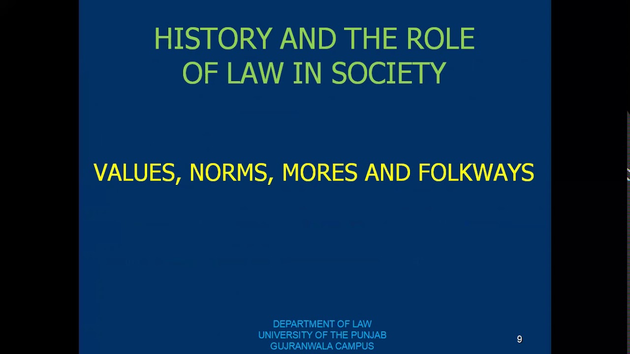 1. INTRODUCTION TO LAW AND SOCIETY