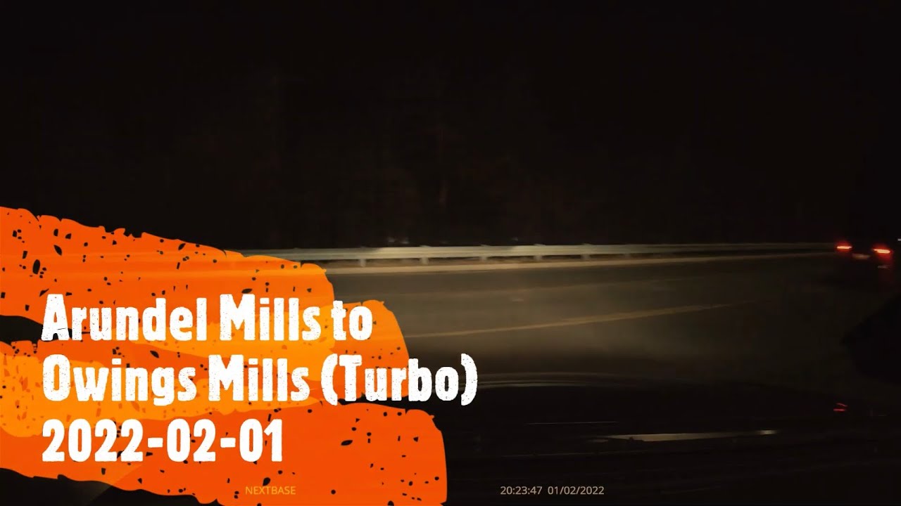 Arundel Mills to Owings Mills 2022-02-01