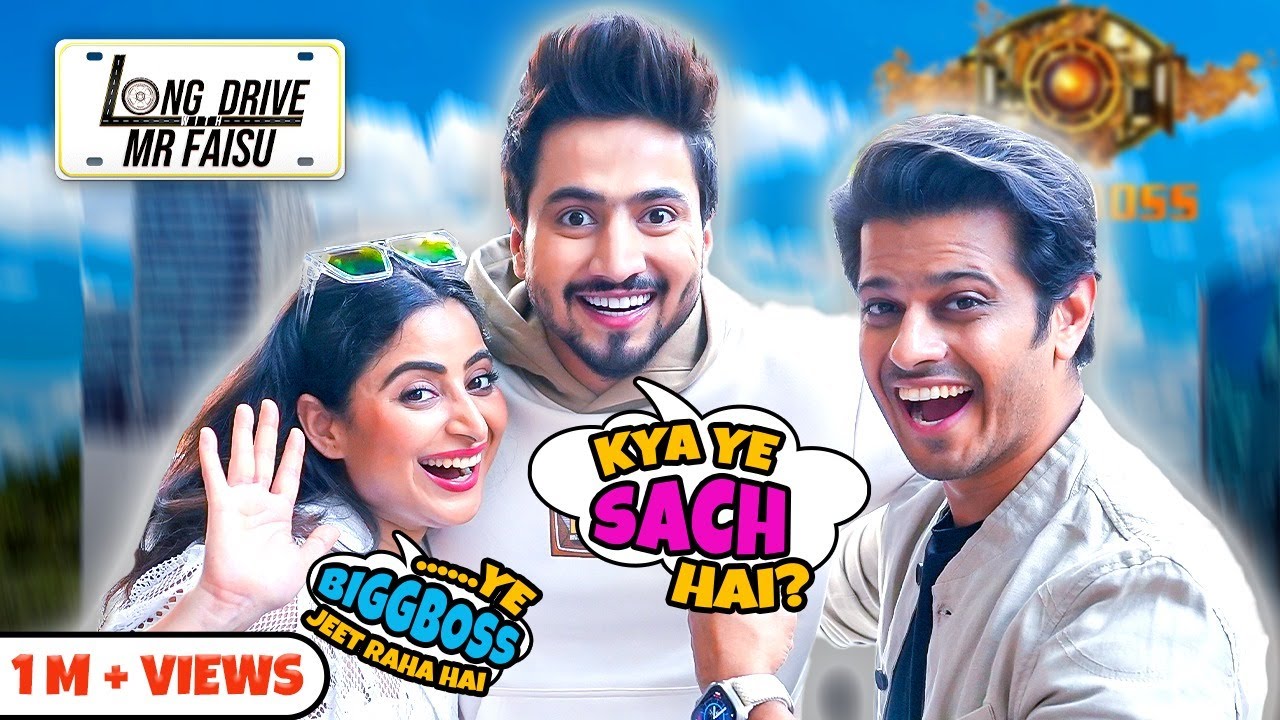 Long Drive With @MrFaisu  Ft. Neil Bhatt & Aishwarya Sharma | Episode 20