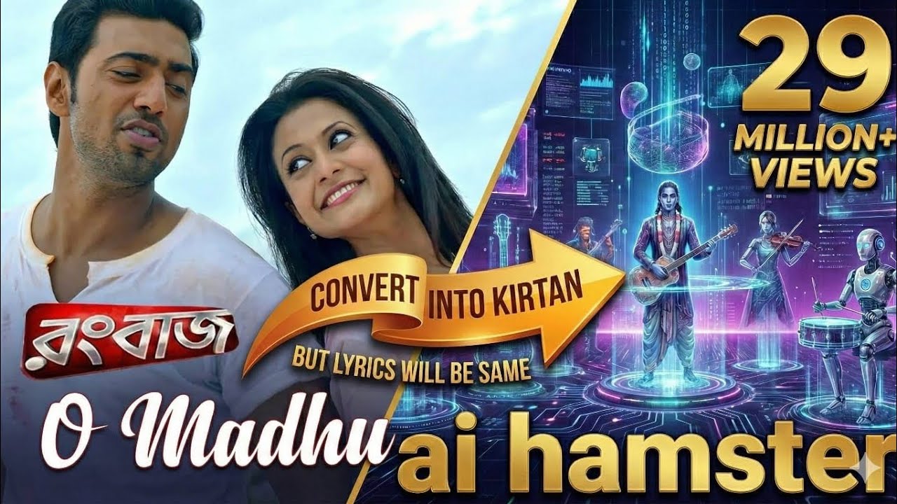 O Madhu (Kirtan Version) | AI Generated Bhakti Song | Rangbaaz Movie