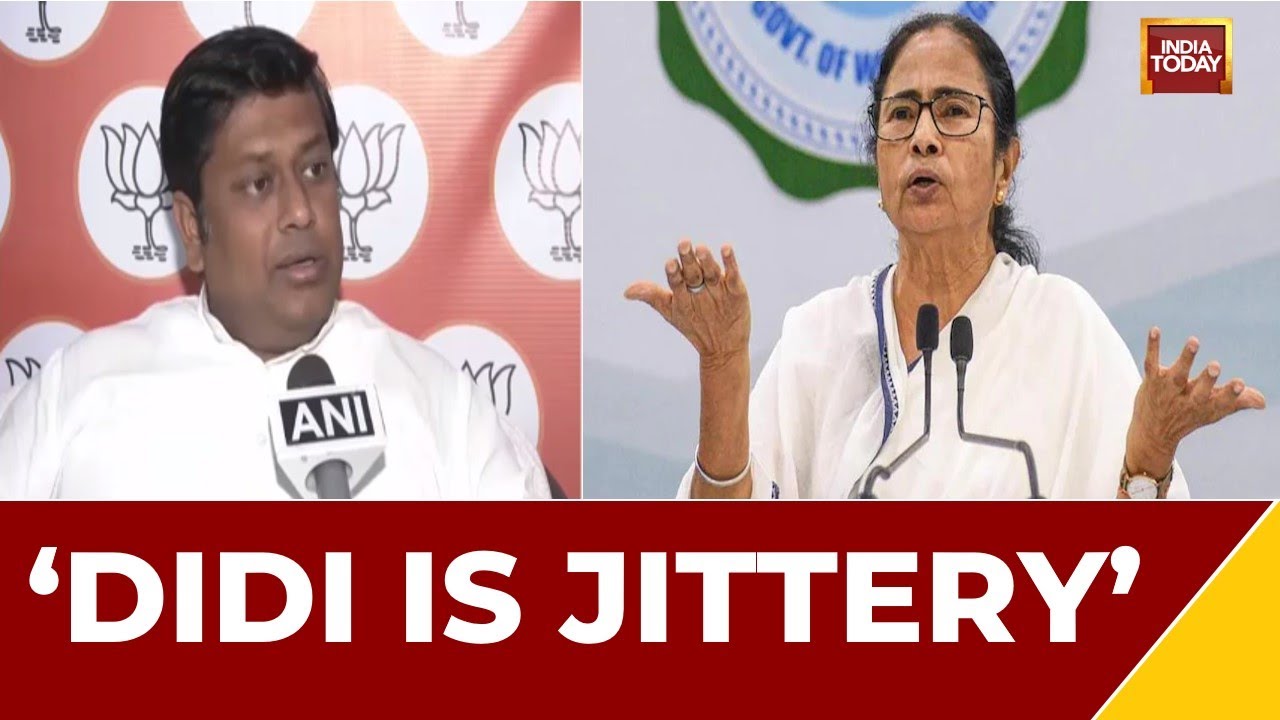 BJP Hits Out At Mamata Banerjee Over Campaign Trail, Says Didi Campaigning Because She Is Jittery