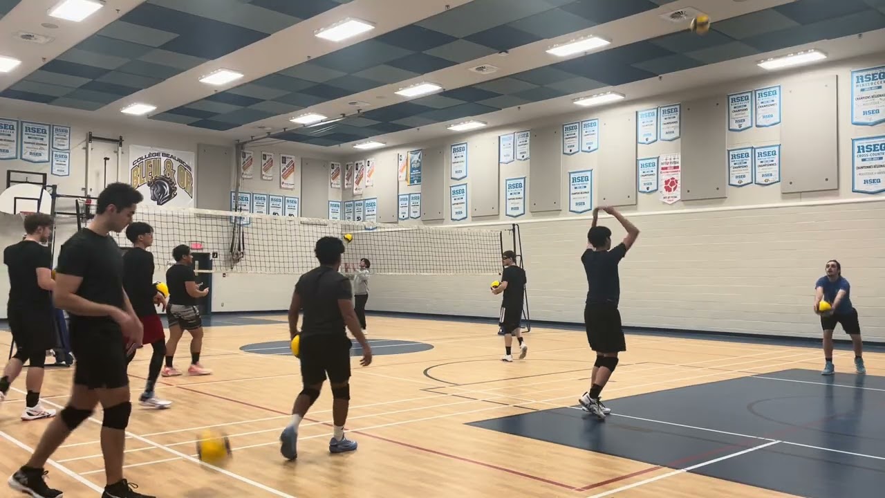 AAA Volleyball Club C+ Training at Beaubois College (February 13 2026) Part 1