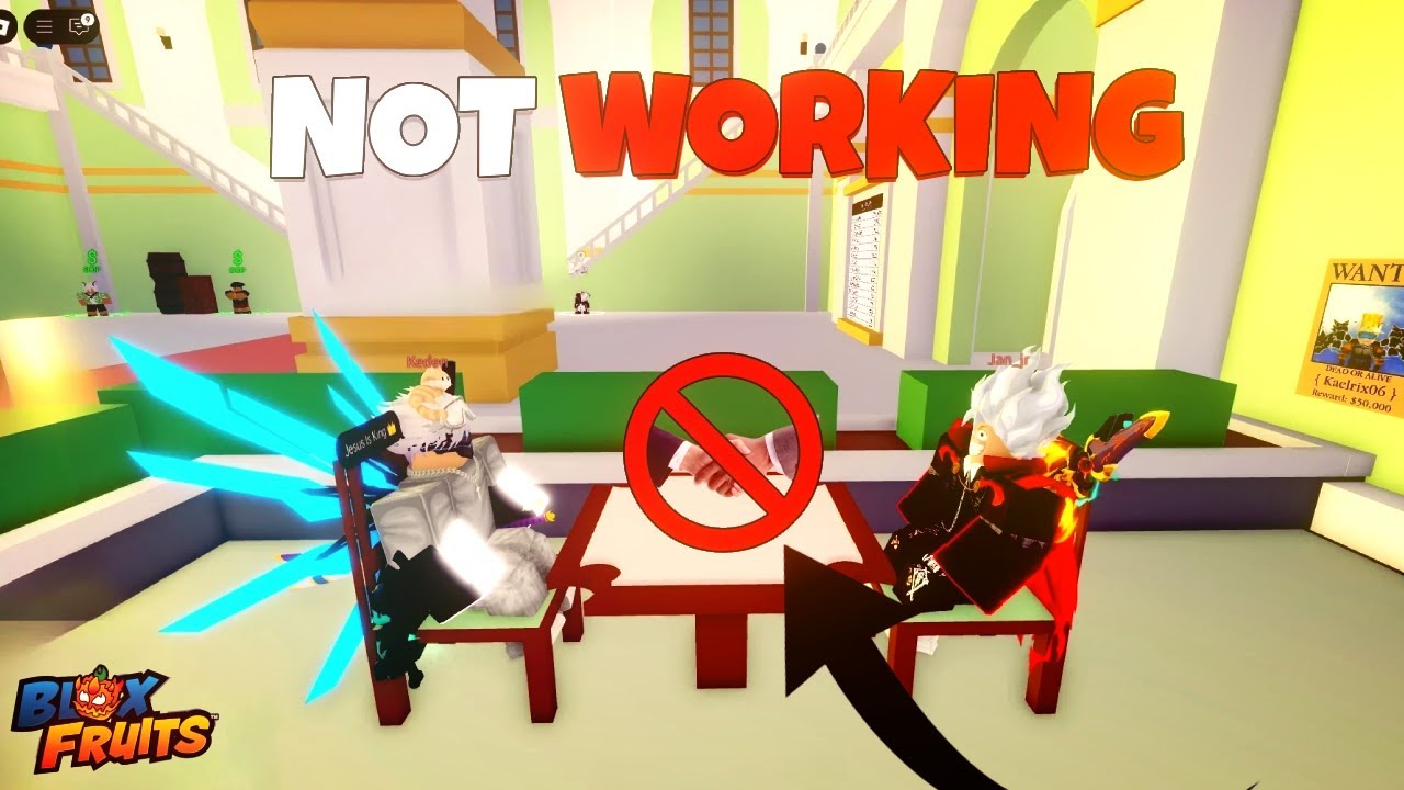Blox Fruit Trading Not Working