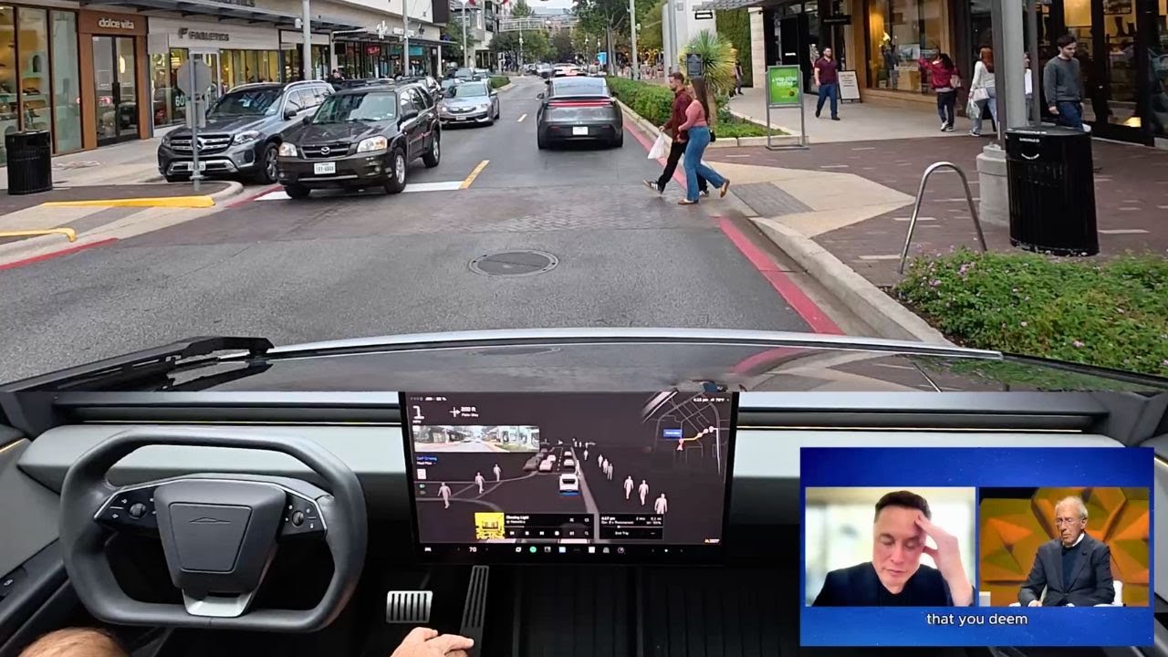 Лучшее видео о беспилотном вождении Tesla, которое вы когда-либо видели.