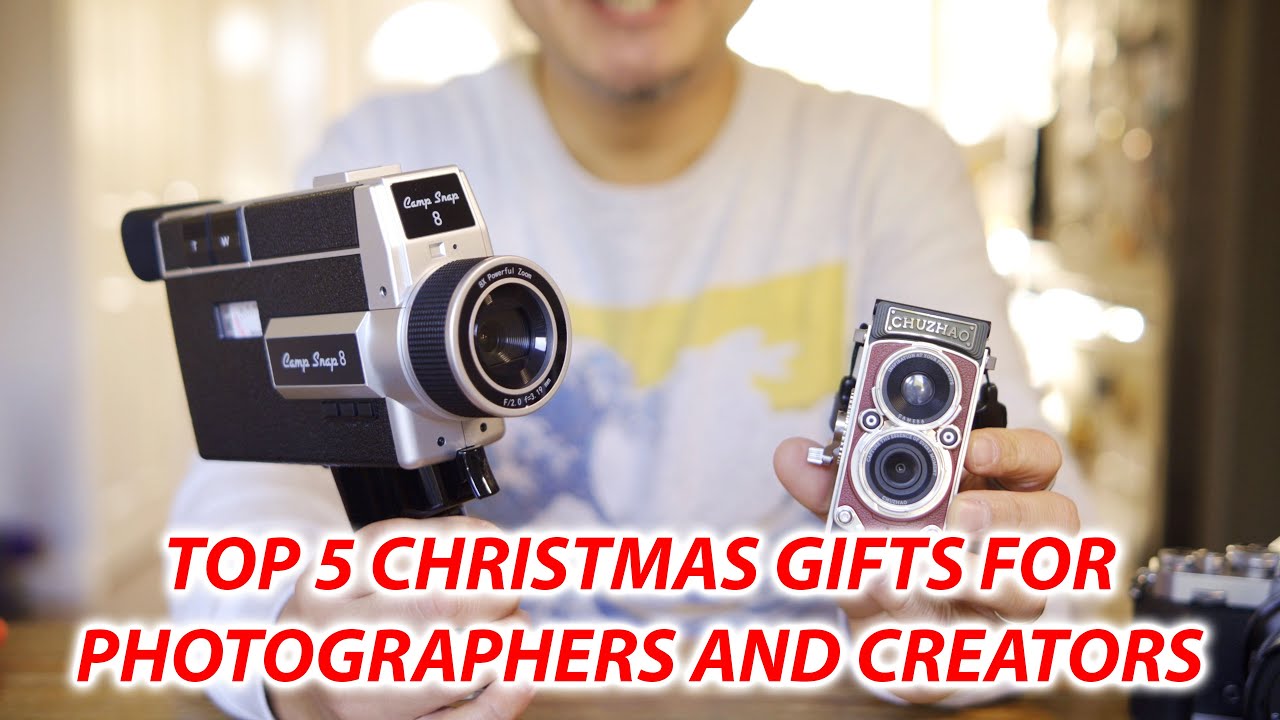 ТОП-5 рождественских подарков для фотографов и творческих людей