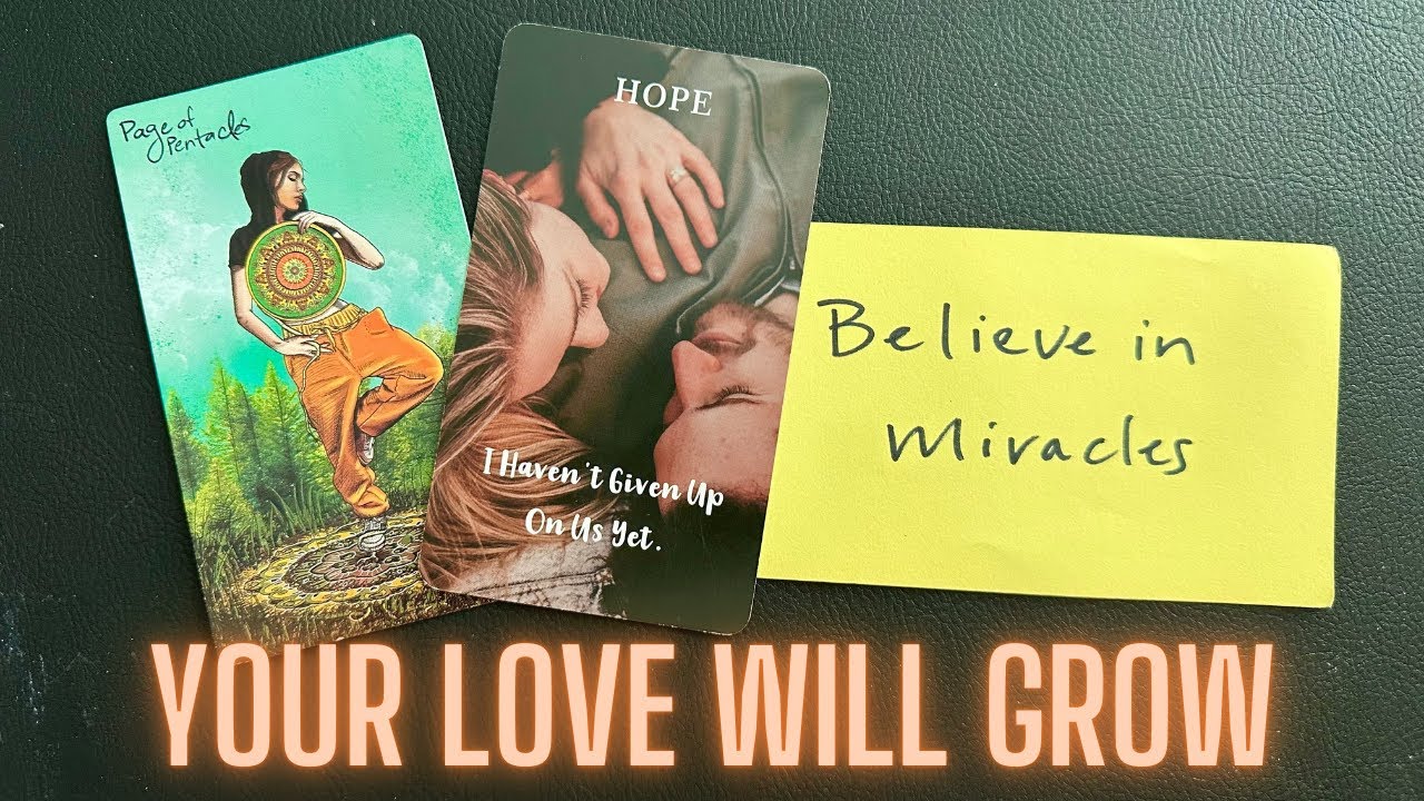 THIS IS SO BEAUTIFUL 🥹😭🥰 You will grow your emotional bond before **THIS** happens ⬆️