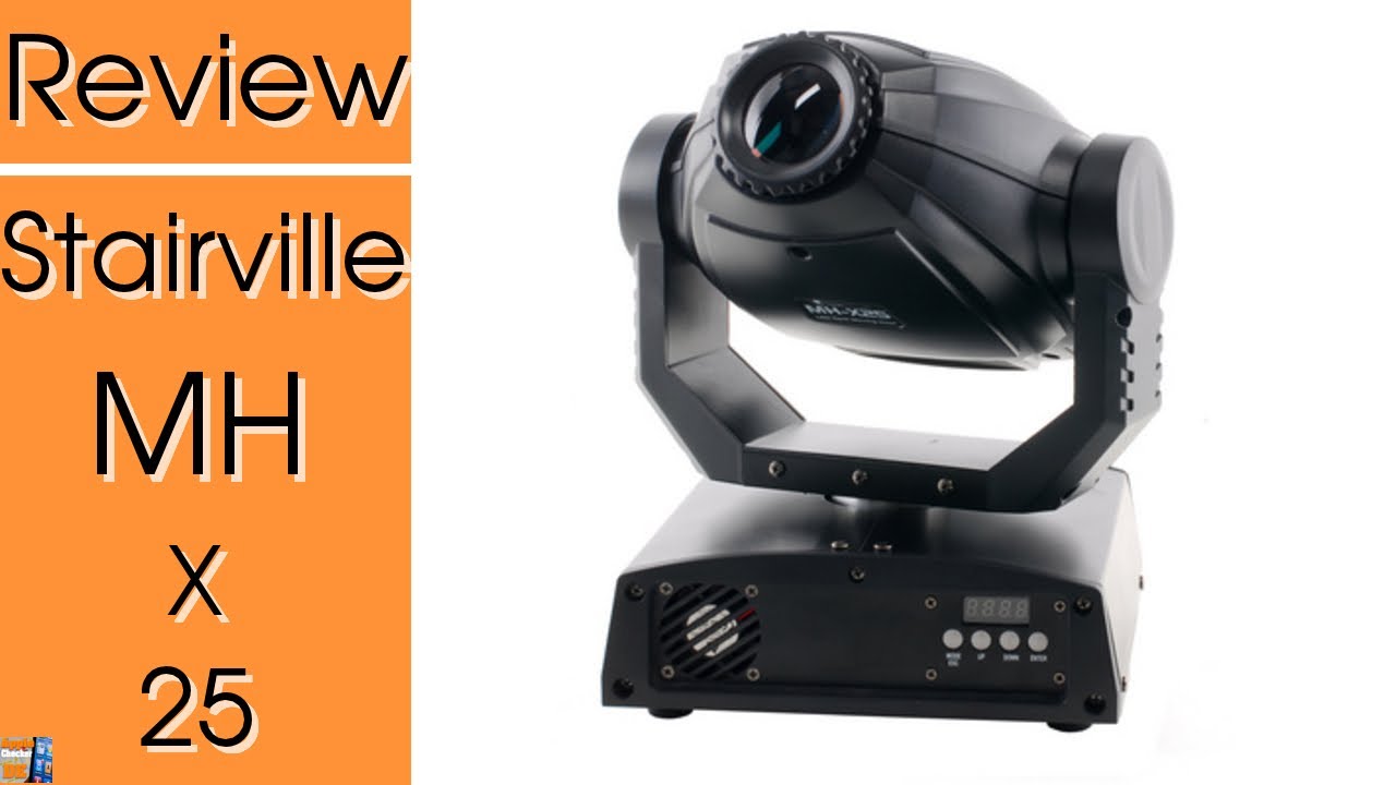 Review / Test - Stairville MH-X25 LED Moving Head