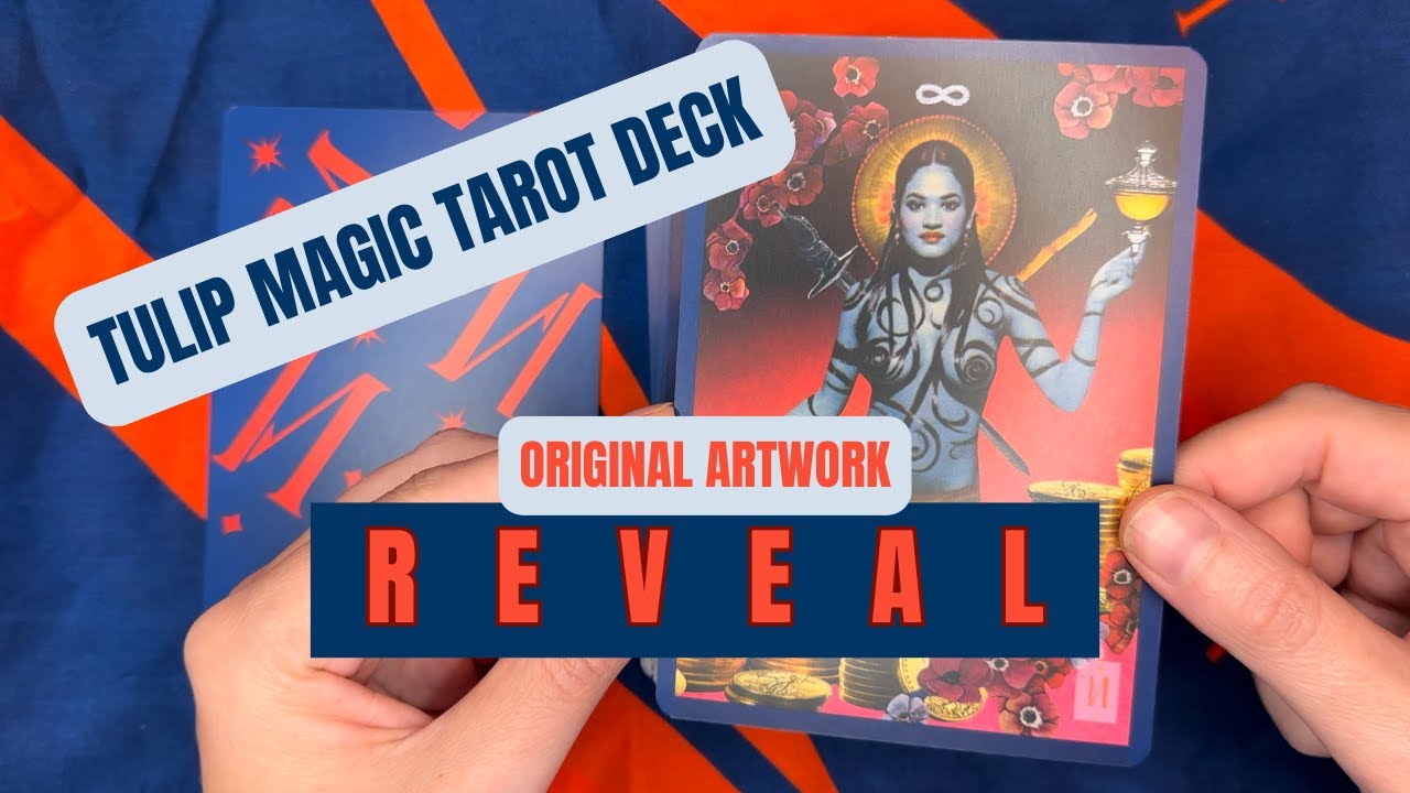 Tulip Magic Tarot Deck: 🪄 Artwork REVEAL Card by Card!