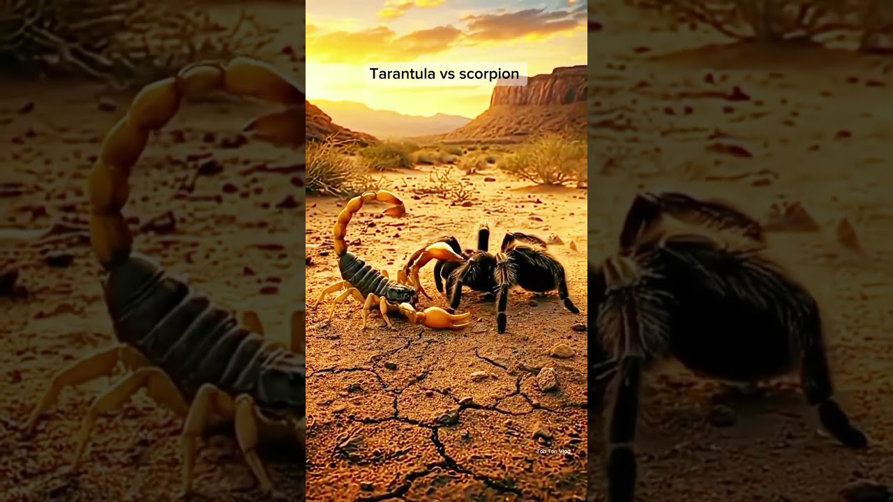 tarantula vs scorpion 