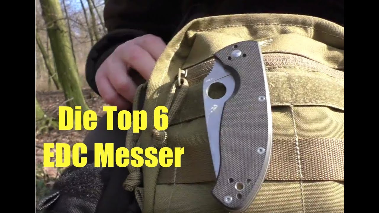 Meine Top 6 EDC Messer