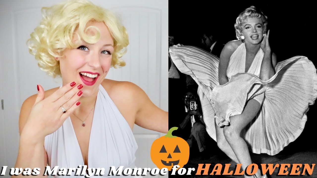 My Marilyn Monroe Halloween Costume!