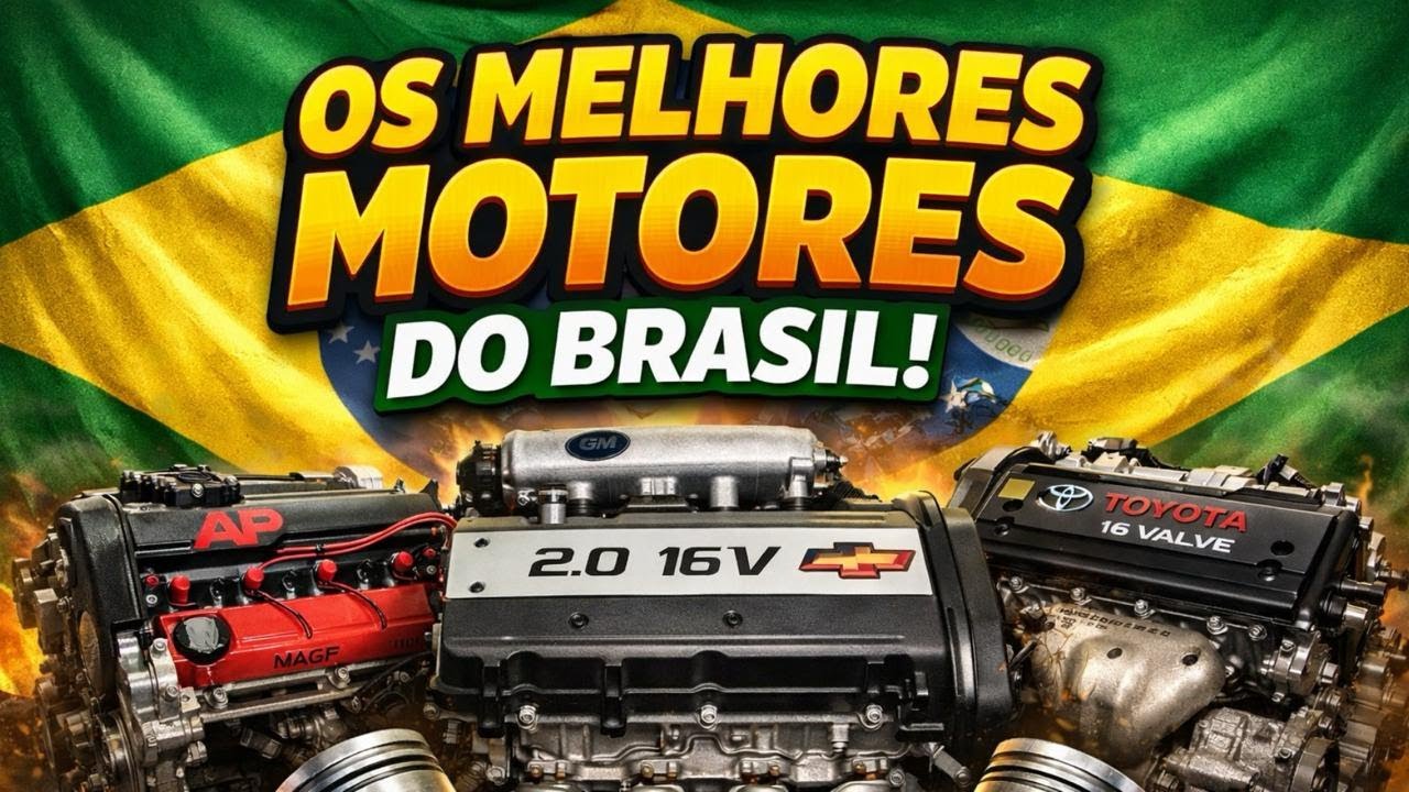 OS MELHORES MOTORES JÁ FEITOS NO BRASIL | Duráveis, Confiáveis e Imortais !!