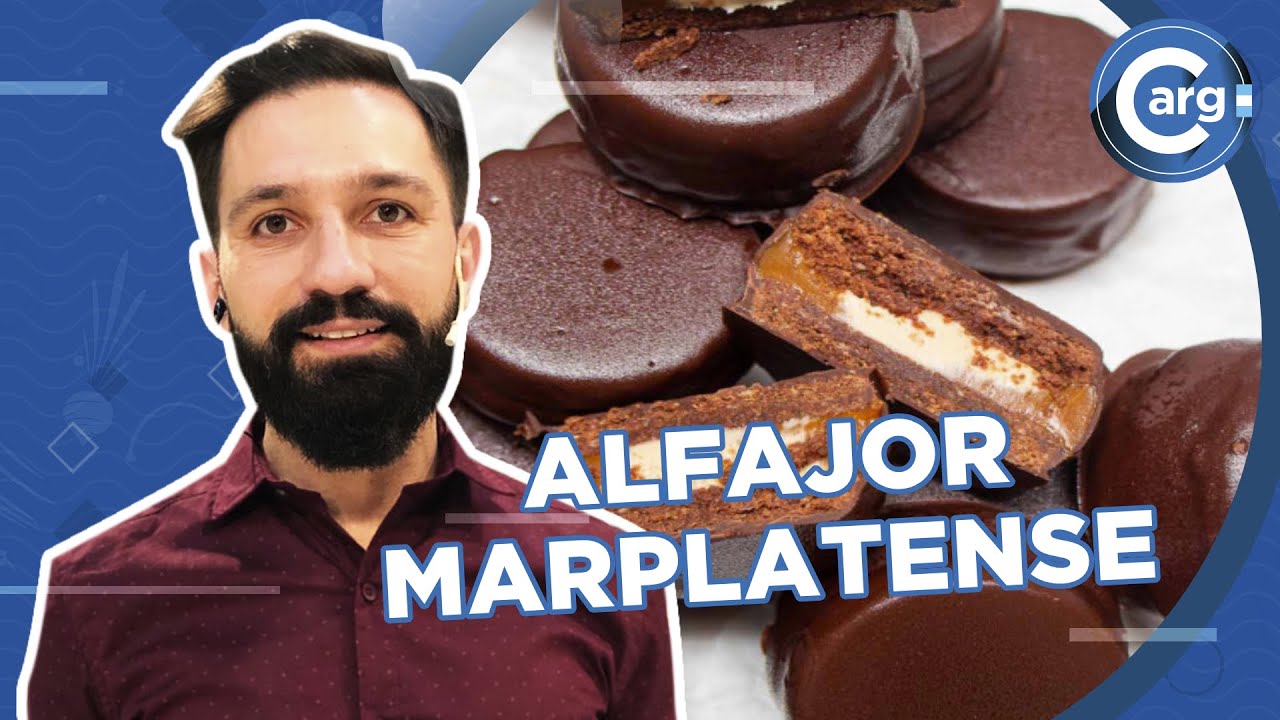 CÓMO SE HACEN LOS ALFAJORES MARPLATENSES