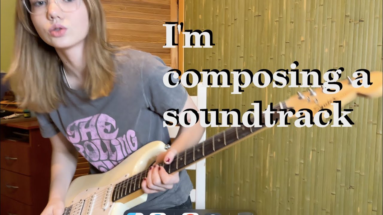 creating a soundtrack (electric guitar and live looping) / Everything went well in the third minute
