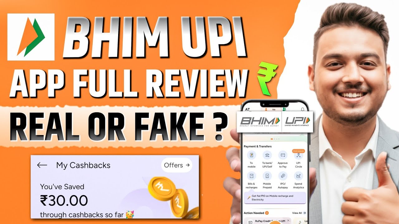 Bhim Upi App Review | Bhim Upi Refer & Earn 2026 | Bhim Upi Cashback | Bhim Upi App