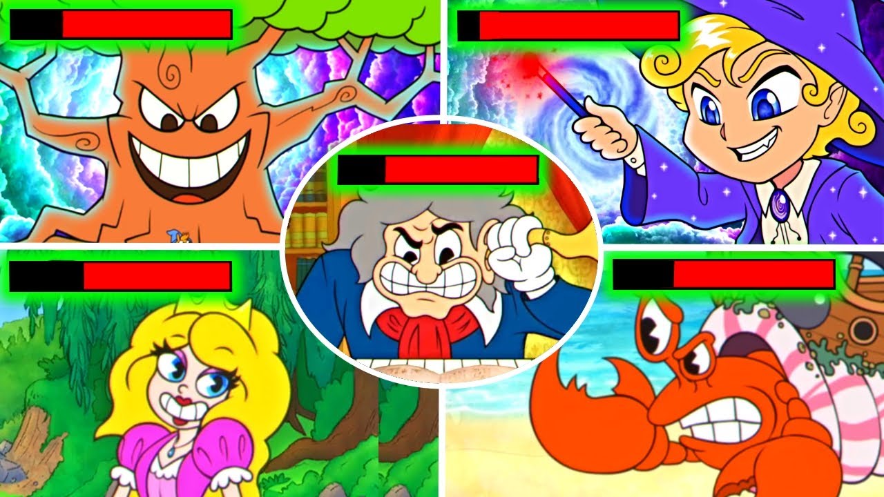 Enchanted Portals - All Bosses with Healthbars