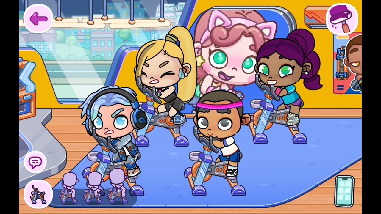 Game avatar world #subscribe #like #tocaboca #avatarworld #avatarstory